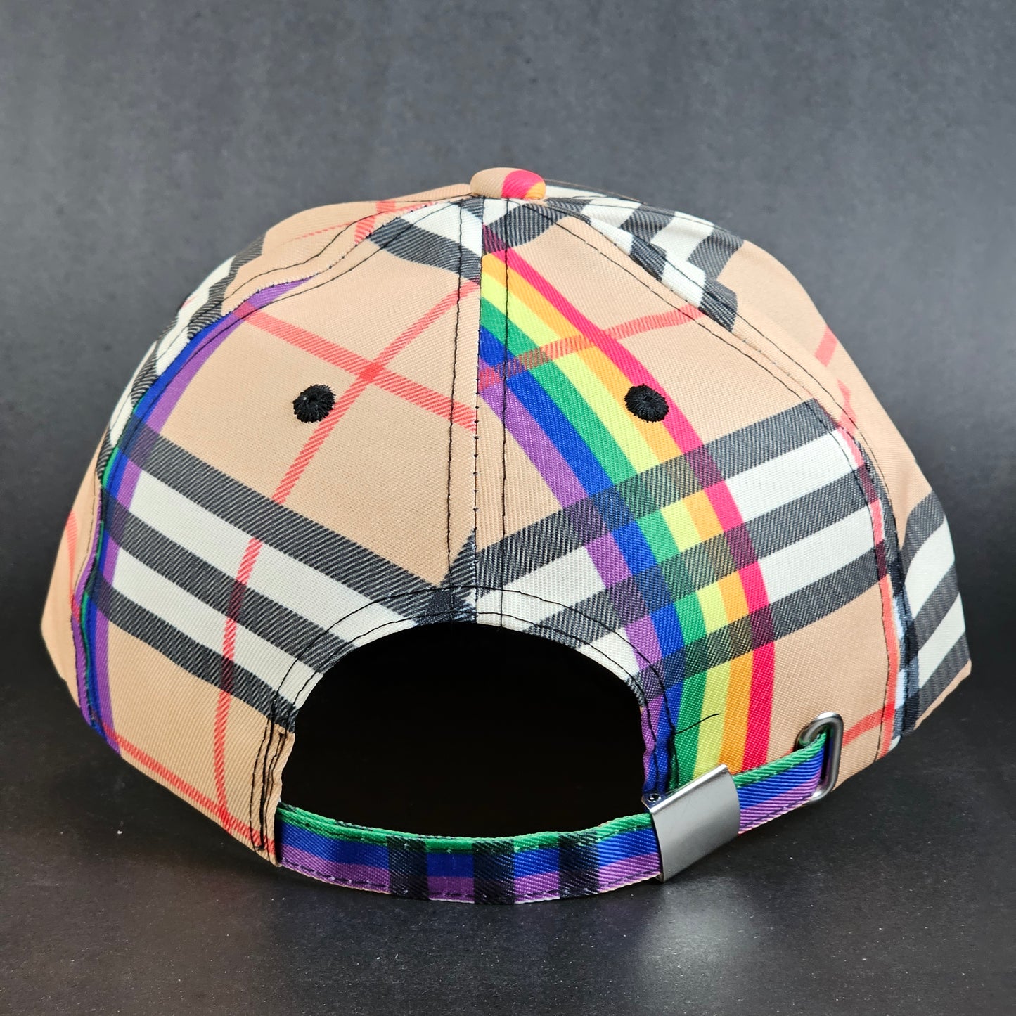 Flannel - Beige - Latch Cap