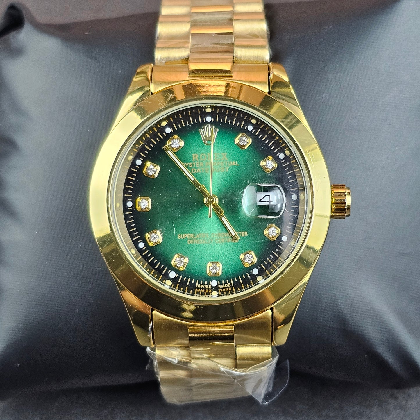Rolex Oyster Perpetual - Gold - Gold Metal Chain