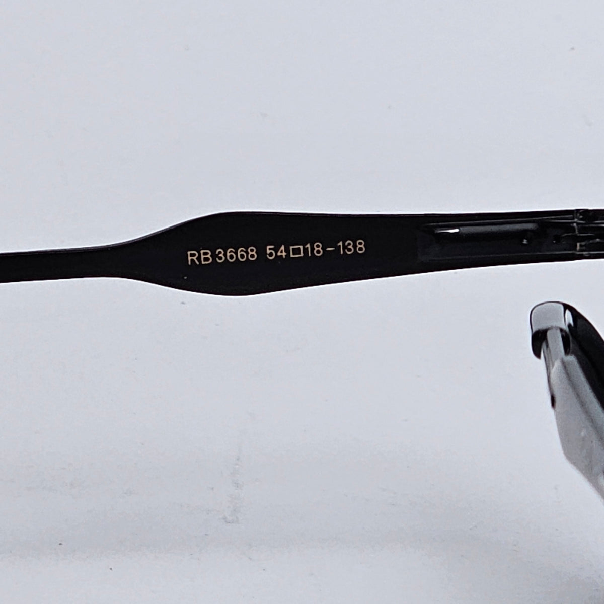 Wayfarer - RB - Metal Legs Line - 3668 - Black - Unisex