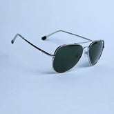 Classic Aviators - Randolph Engineering - Silver/Green - Unisex