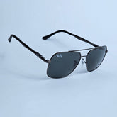 Strike Rectangle - RB - 4668 - Gun Metal/Black - Unisex