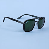 Notch Aviators - RB - 4185 - Gun Metal/Green - Unisex