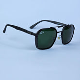Notch Aviators - RB - 4185 - Black/Green - Unisex