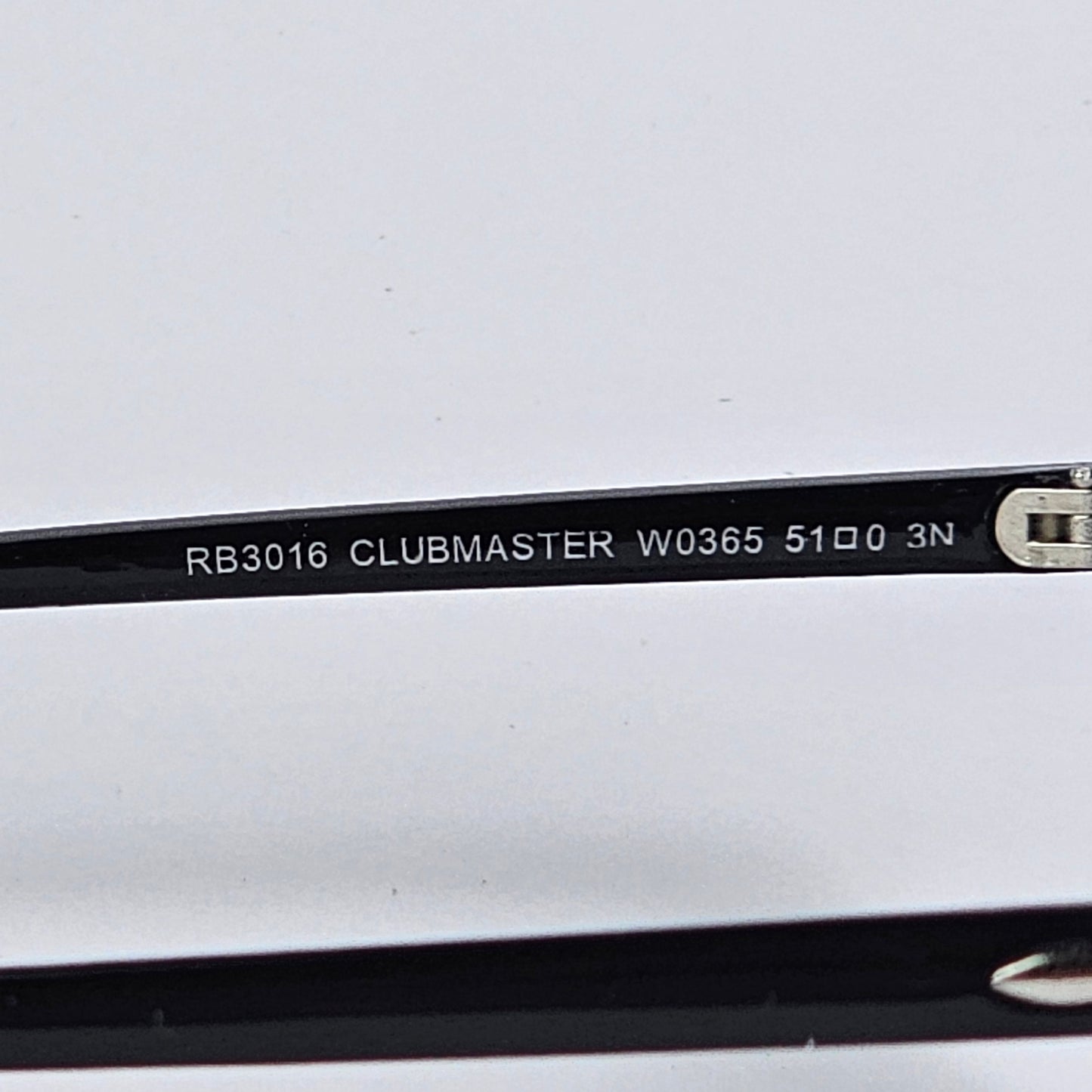 Classic Club Master (GLASS LENS) - RB - 3016 - Silver/Blue - Unisex