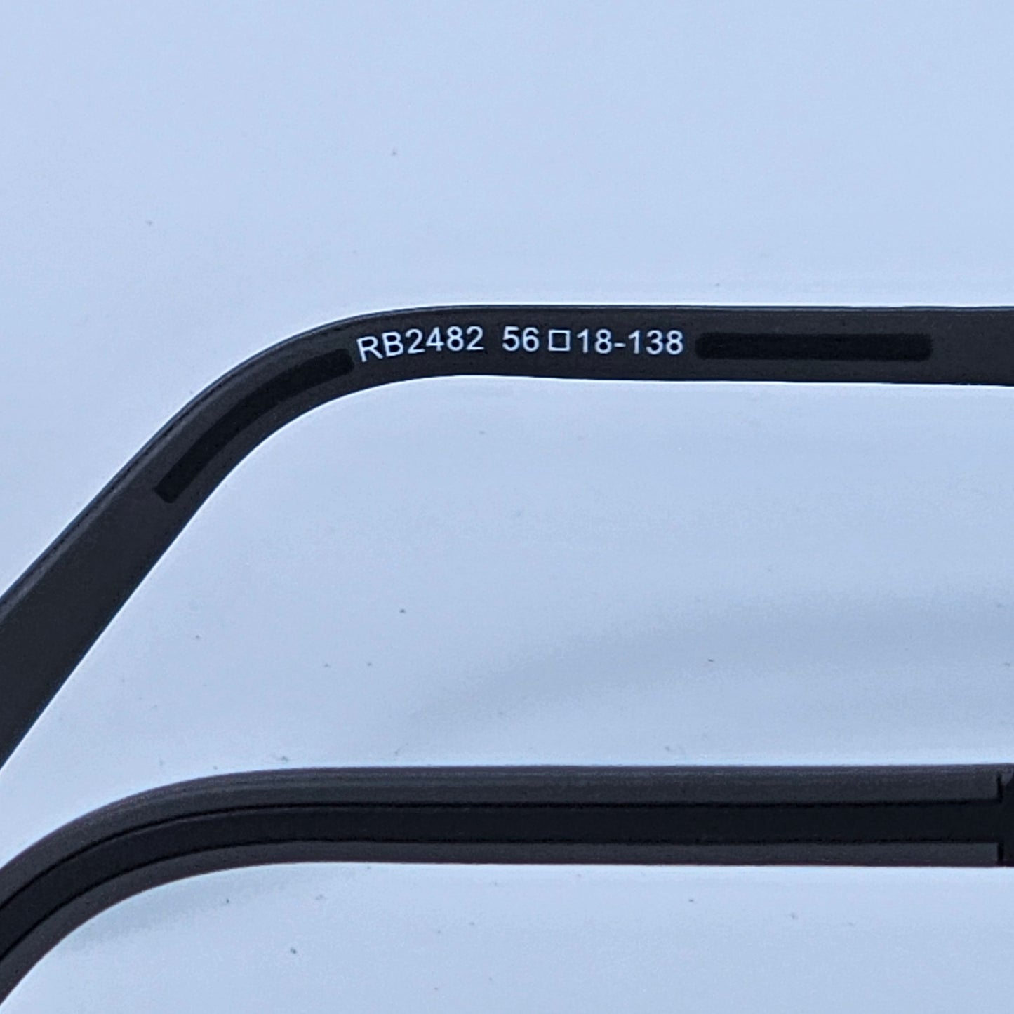 Edge Wayfarer - RB - 2482 - Black