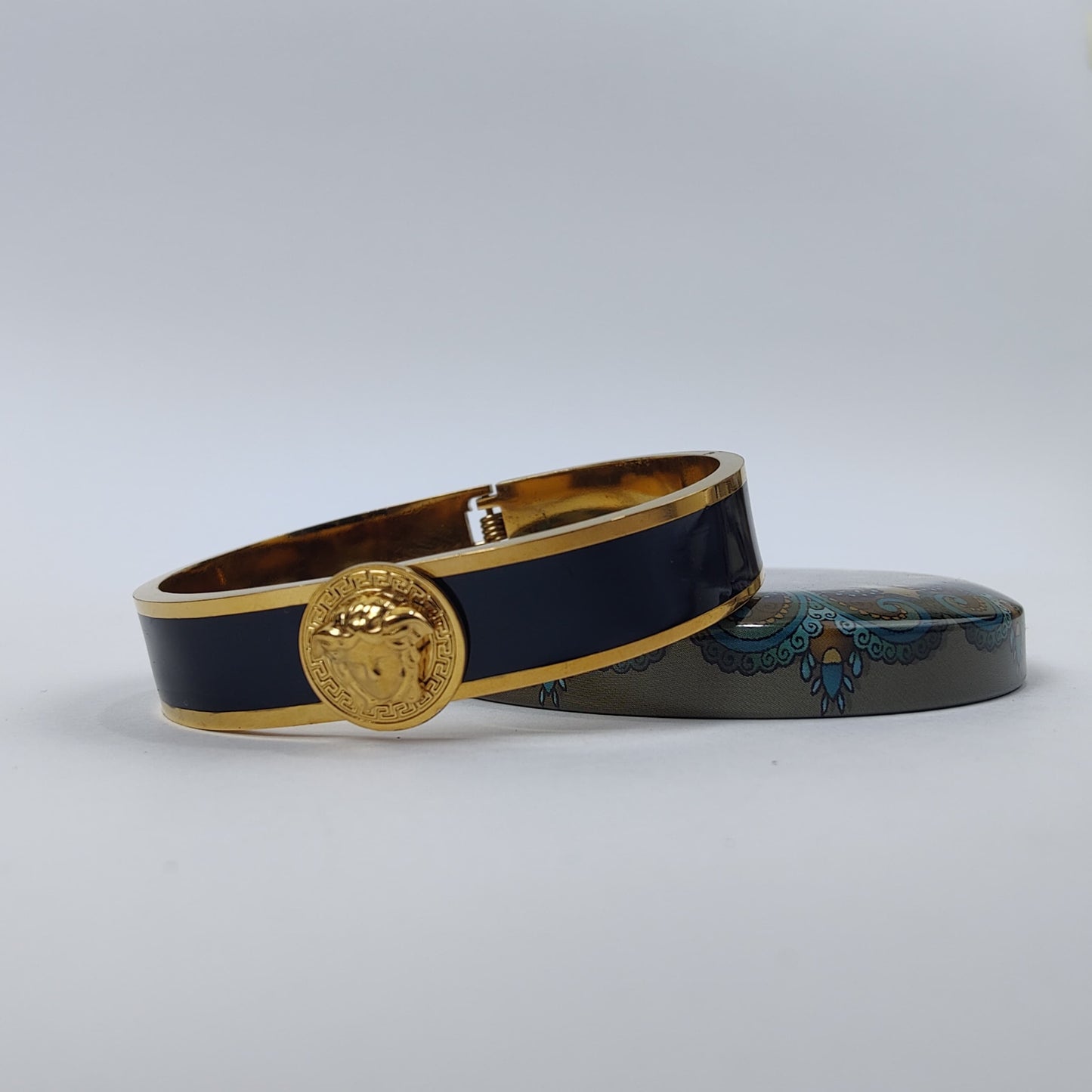 Midnight Emblem (Black) Cuff Bracelet - 430-011
