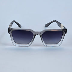 Square - Burberry - 7717 - Acetate - Grey