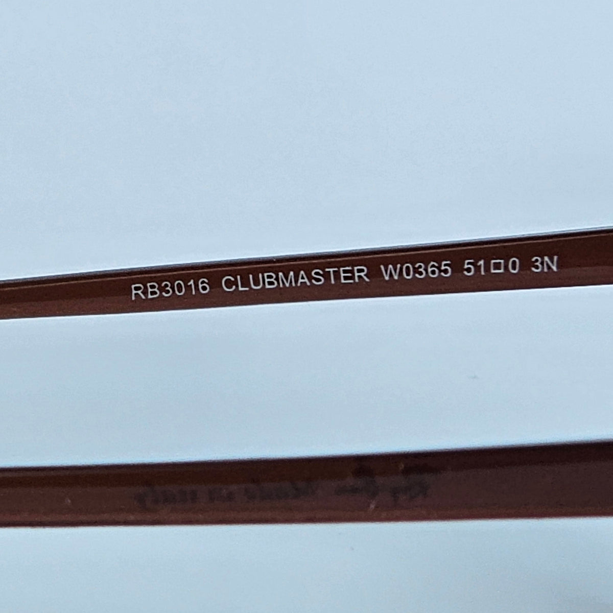 Wide Classic Club Master (GLASS LENS) - RB - 3016 - Brown - Unisex