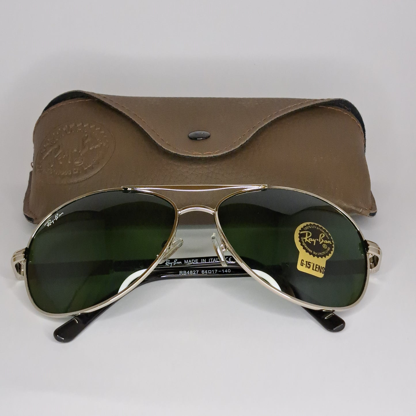 Round Aviators - RB - 4827- Silver - Unisex