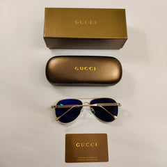 Aviators - Gucci - Polarized - Gold - Unisex