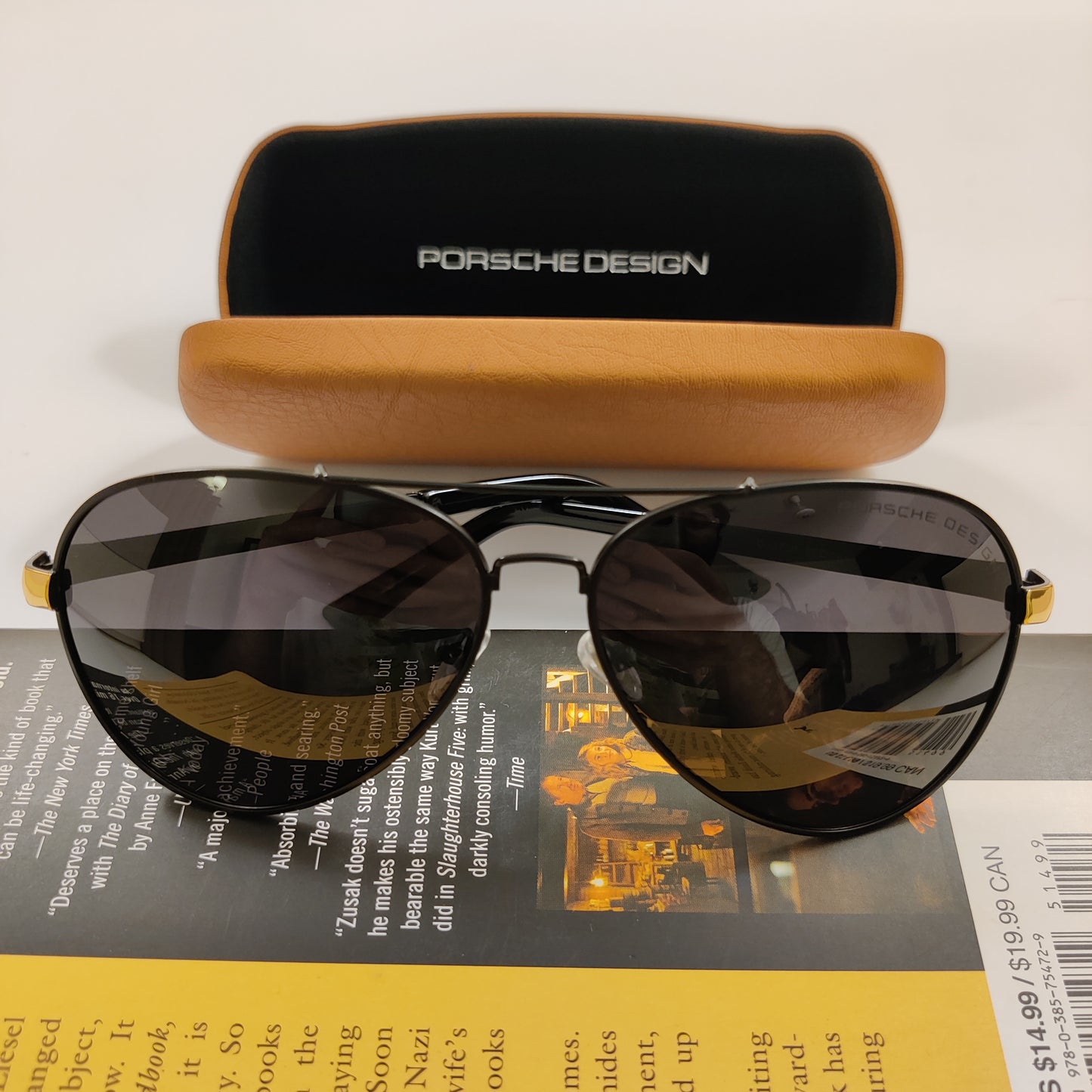 Porsche Design Aviators - Polarized - Gold - Unisex