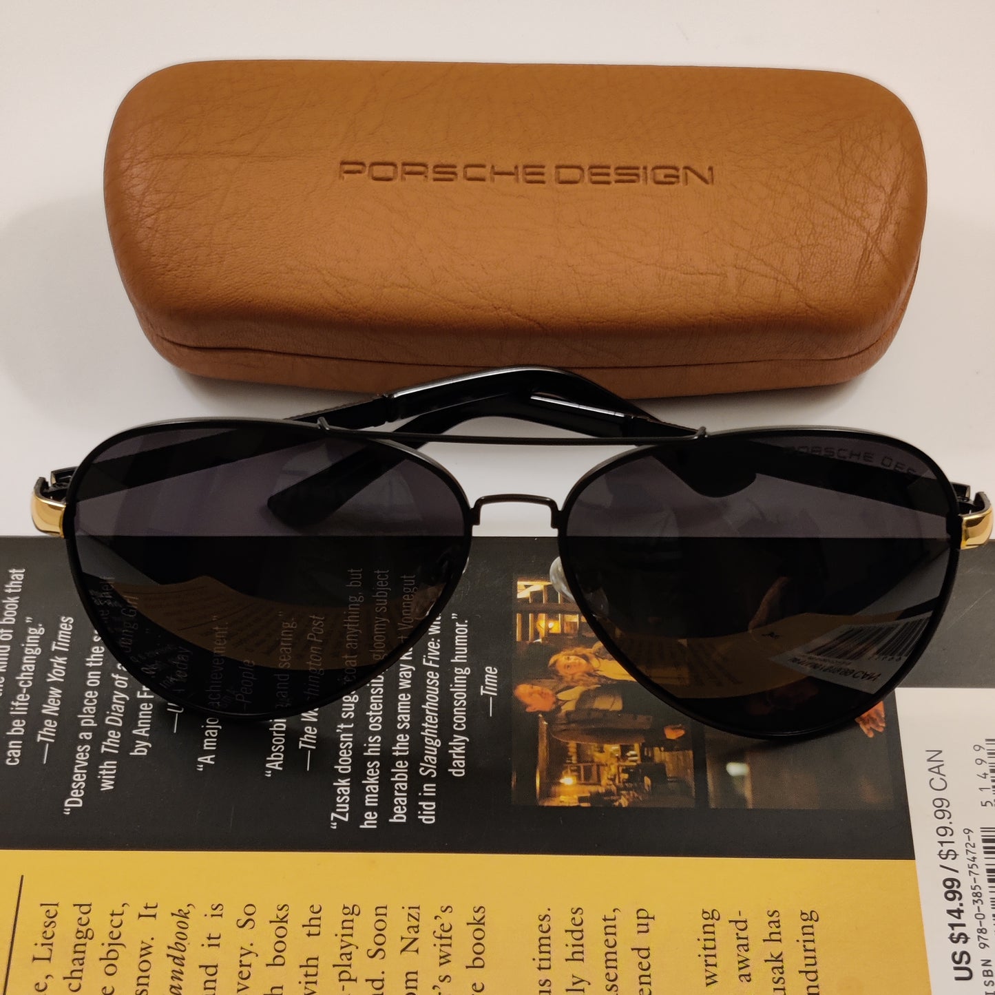 Porsche Design Aviators - Polarized - Gold - Unisex