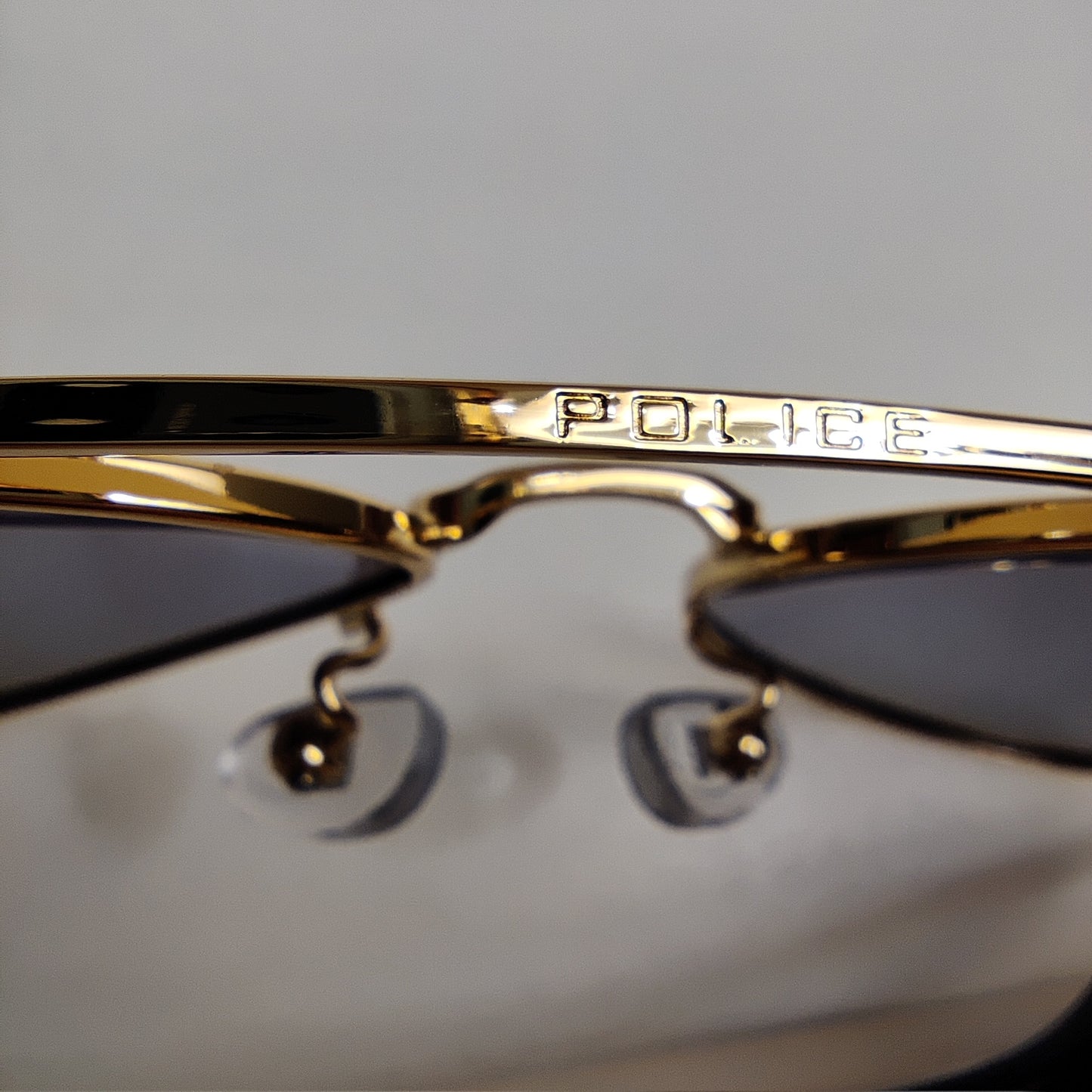 Gold Aviators - POLICE - Polarized - GOLD