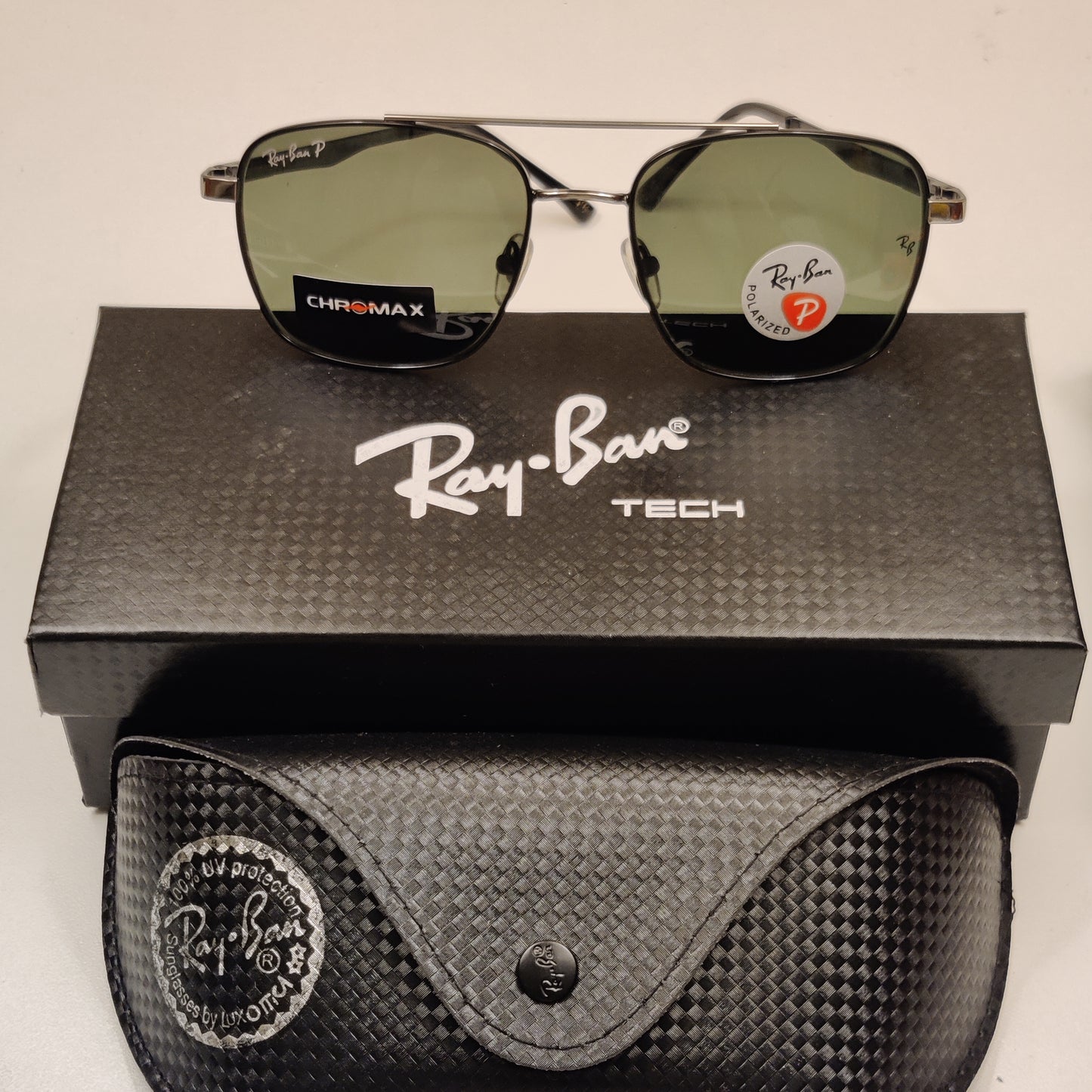 The Caaravan - CHROMAX Polarised - RB 3136 - Silver - Unisex