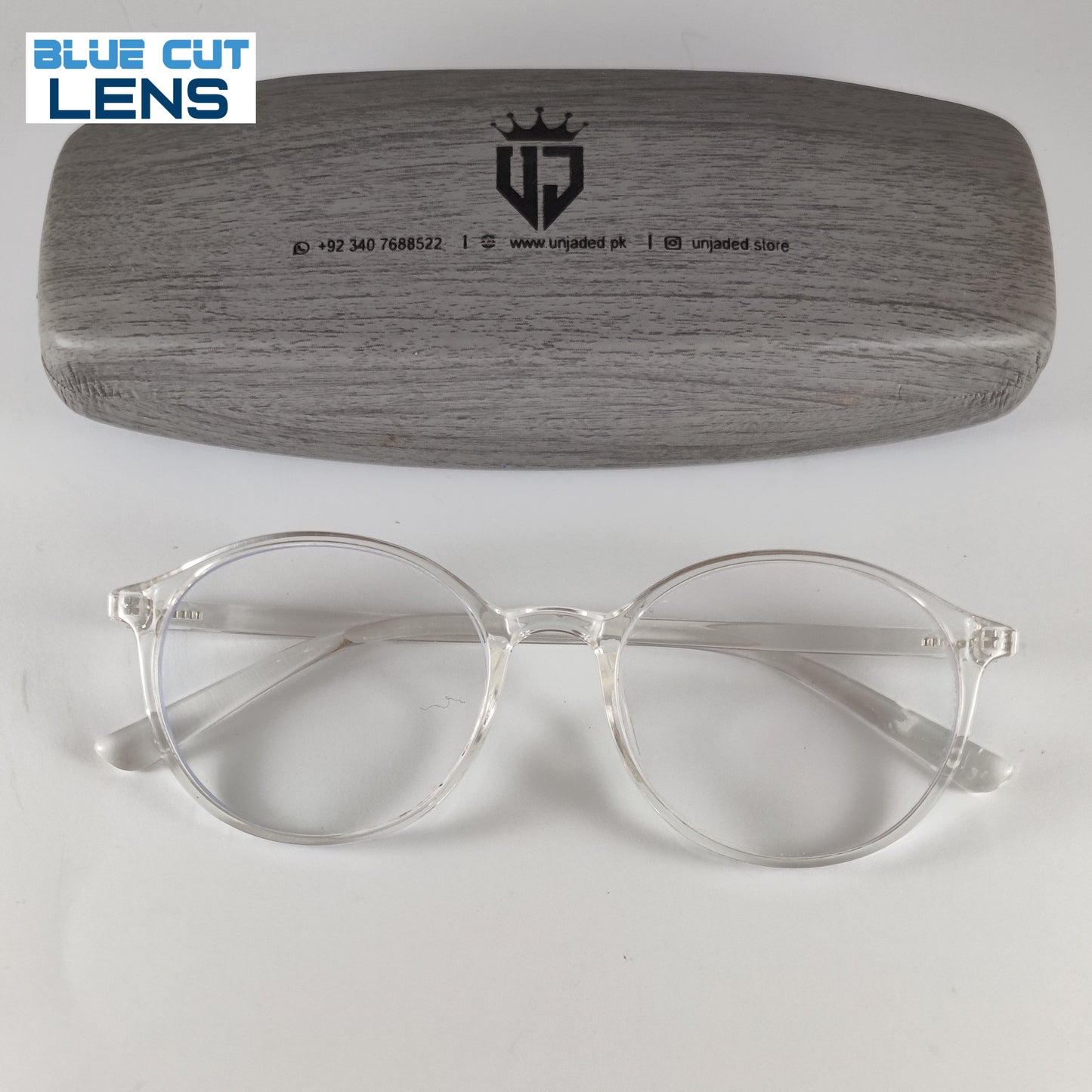 Round Retro Transparent - Clear - Screen Glasses
