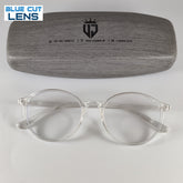 Round Retro Transparent - Clear - Screen Glasses