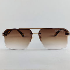 Frameless - LV - 8340 - Gold/Brown - Unisex