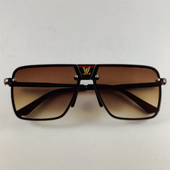 Large Square - LV - 001 - Brown/Brown - Unisex