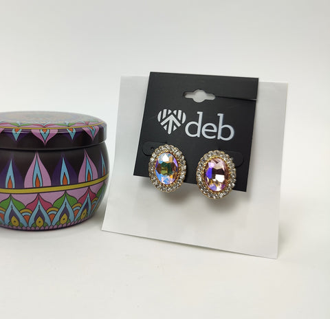 Radiant Gemstone Earrings - 120-001