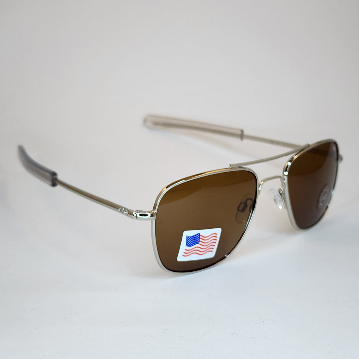 Original Pilot - American Optical - Silver/Brown