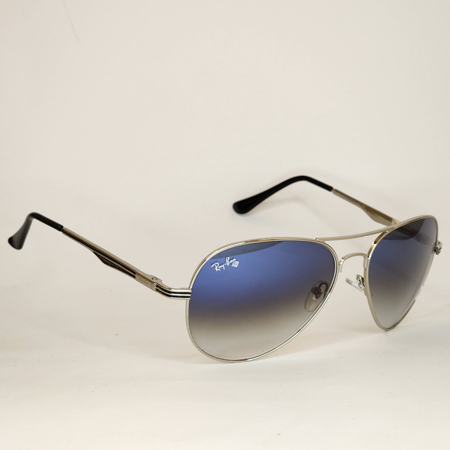 Aviators Metal Legs - RB - 3518 - Silver - Gradient Blue