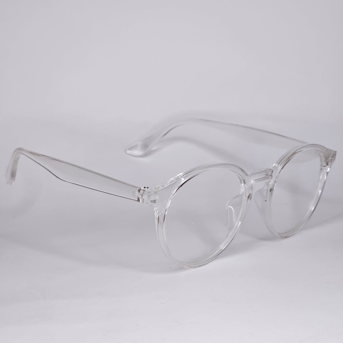 Round - Transparent - Screen Glasses