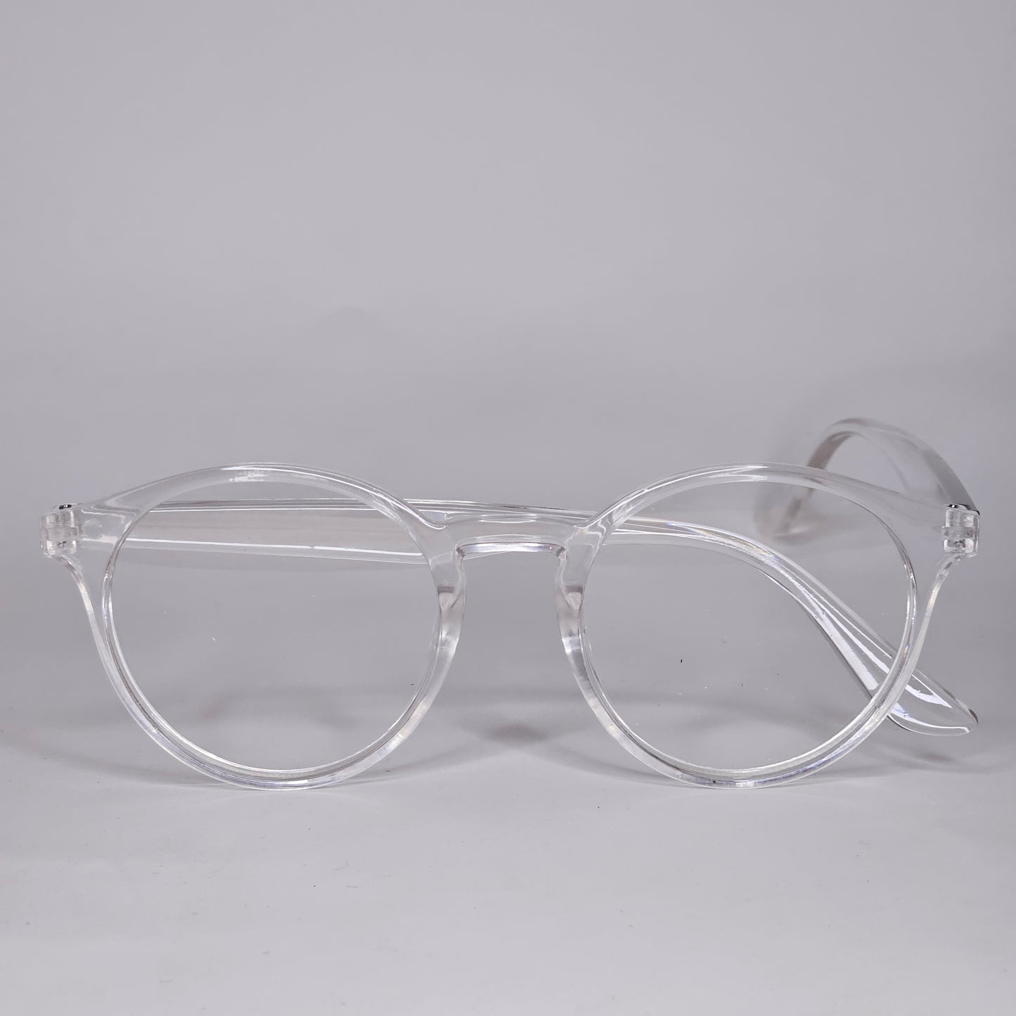 Round - Transparent - Screen Glasses