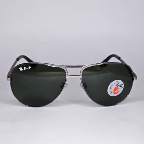 Engravings - CHROMAX Polarised - RB 3026 - Silver - Unisex