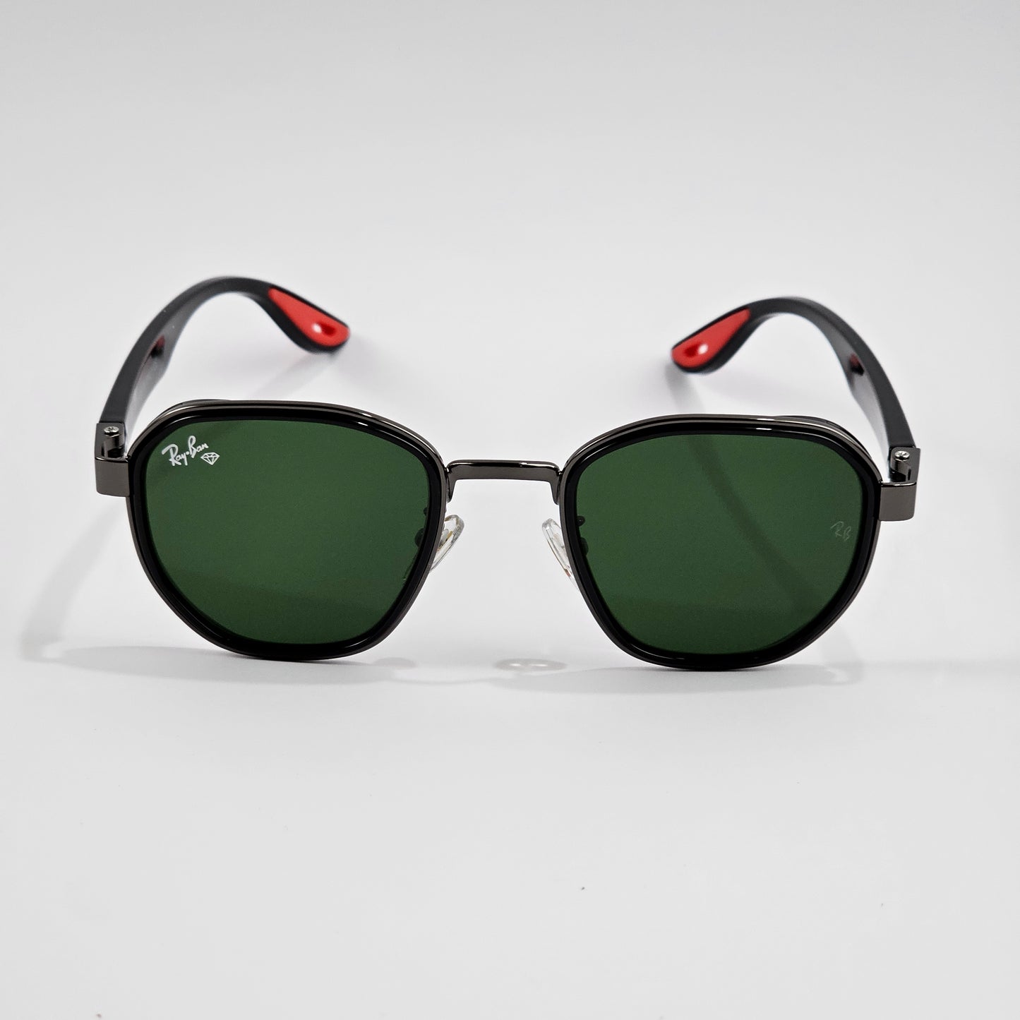 Scuderia Ferrari - RB - 3674 - Gun Metal / Green Lens - Unisex