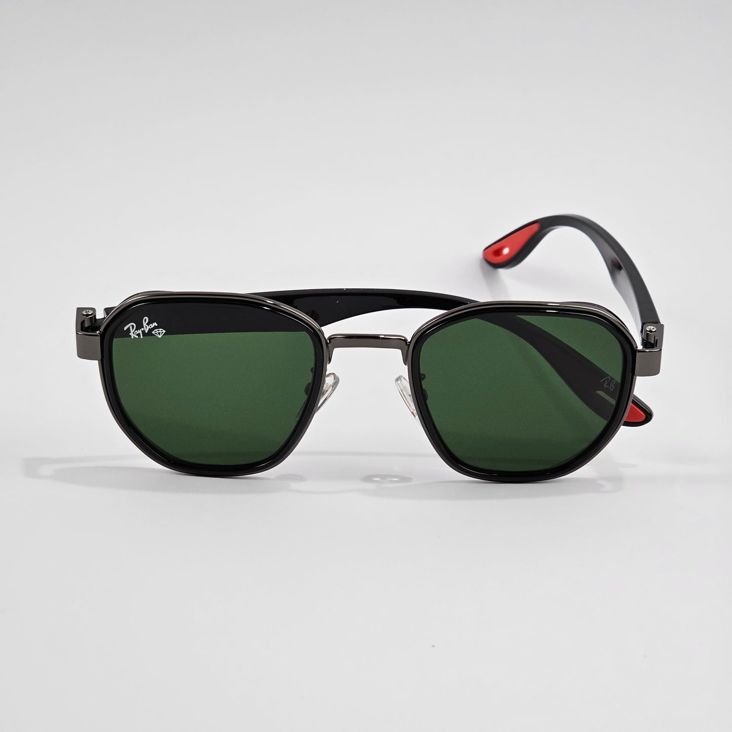 Scuderia Ferrari - RB - 3674 - Gun Metal / Green Lens - Unisex