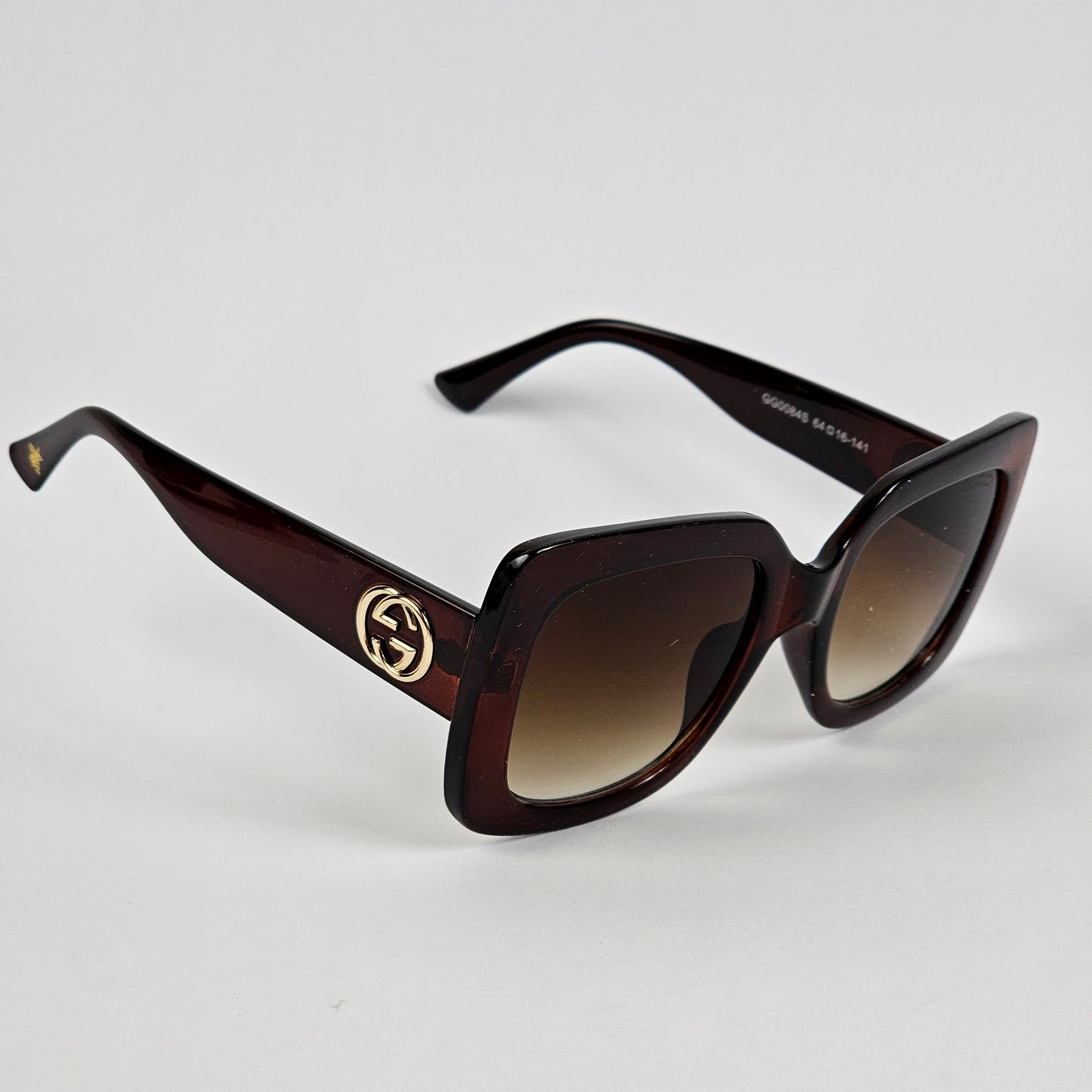 Big Square - Gucci - GG0084S - Brown