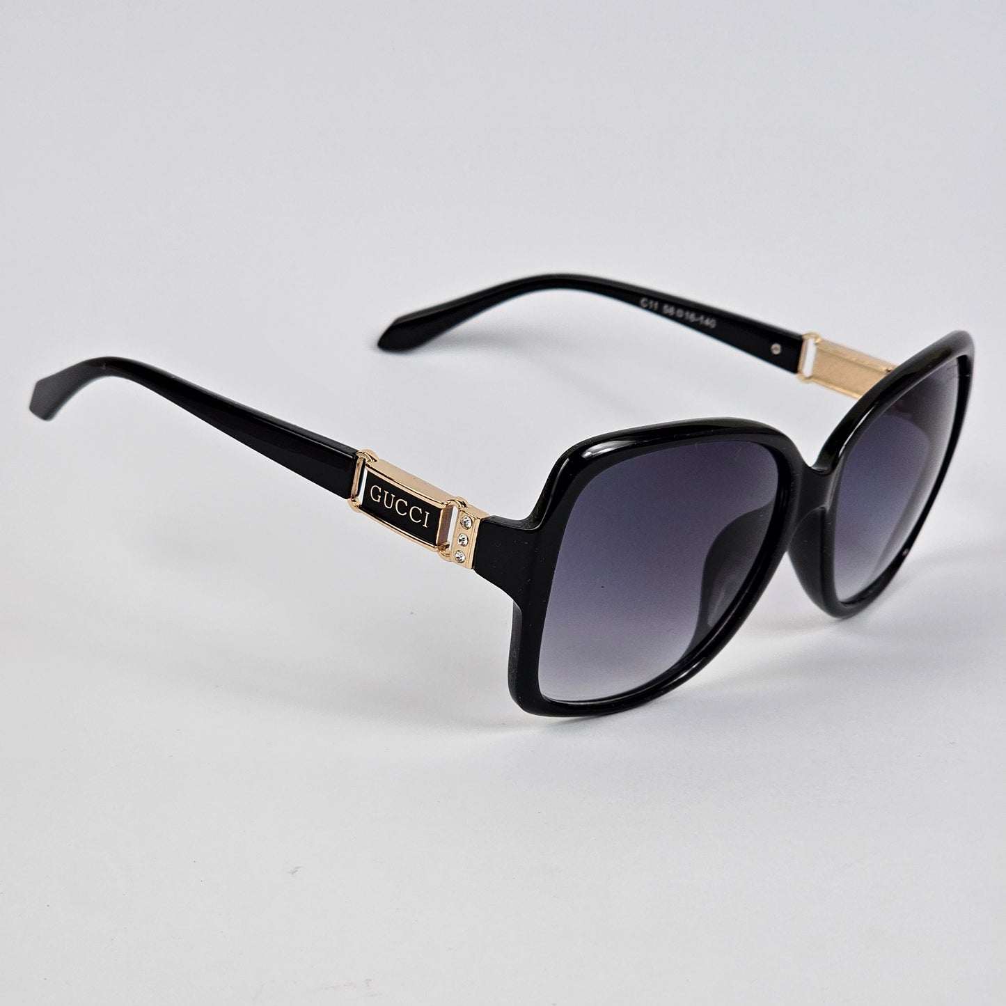 Wide Square - Gucci - C11 - Black