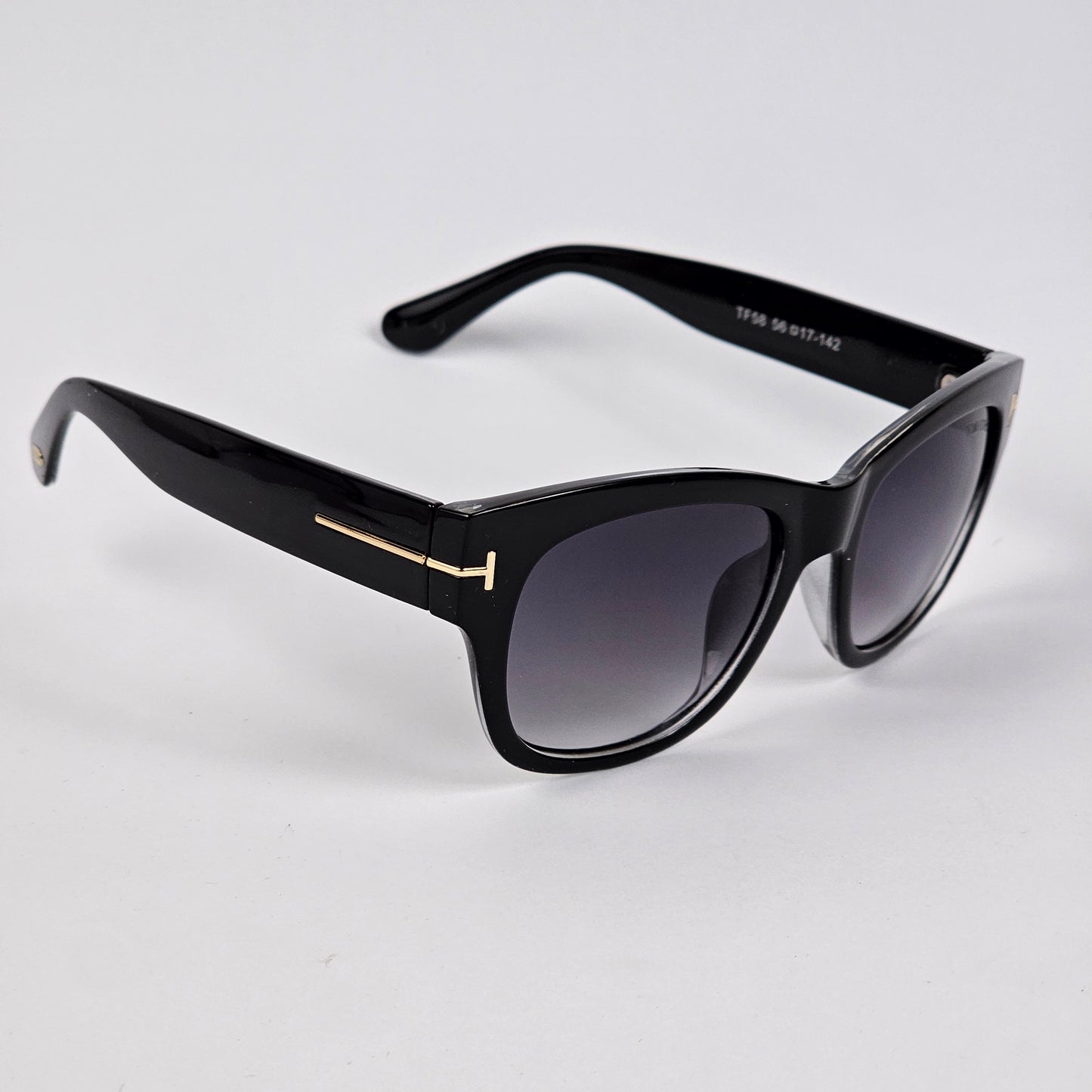 Thick Wayfarer - Tom Ford - TF58 -  Black