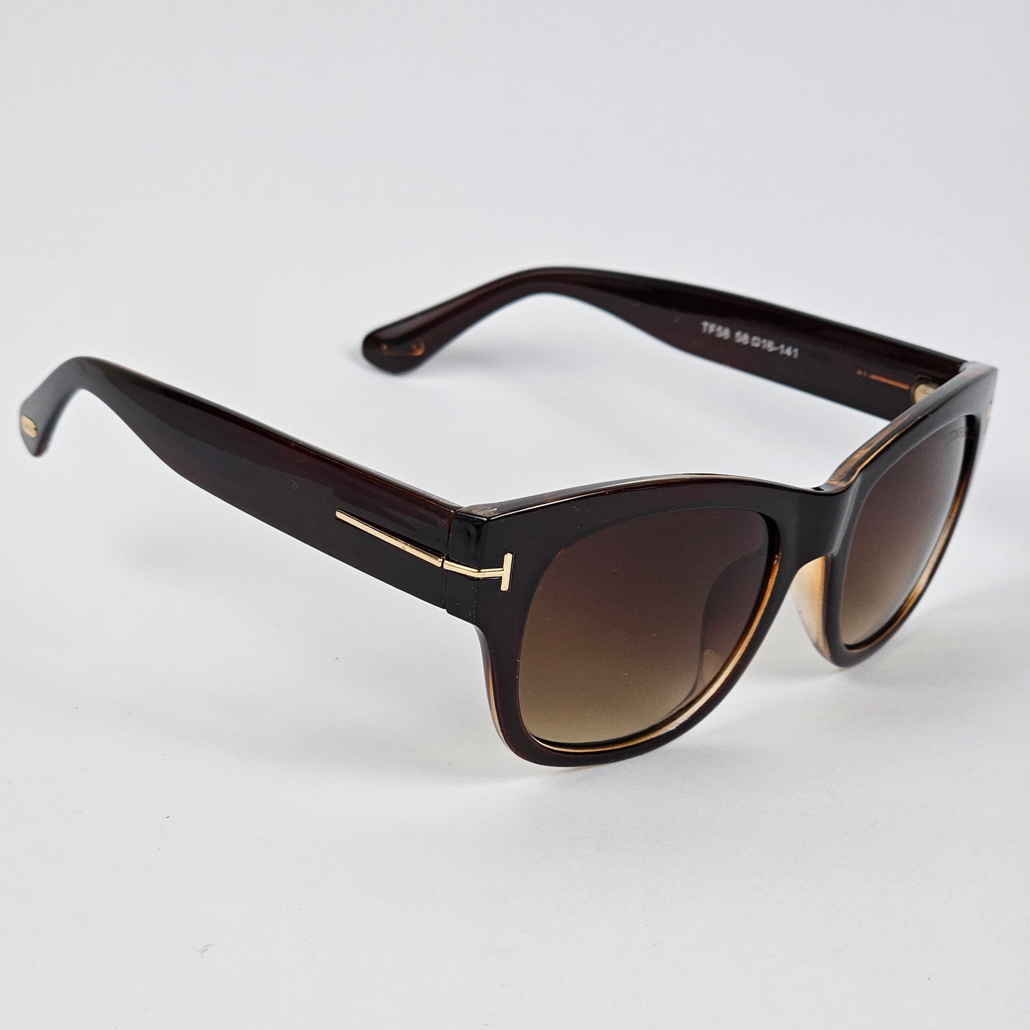 Thick Wayfarer - Tom Ford - TF58 -  Brown