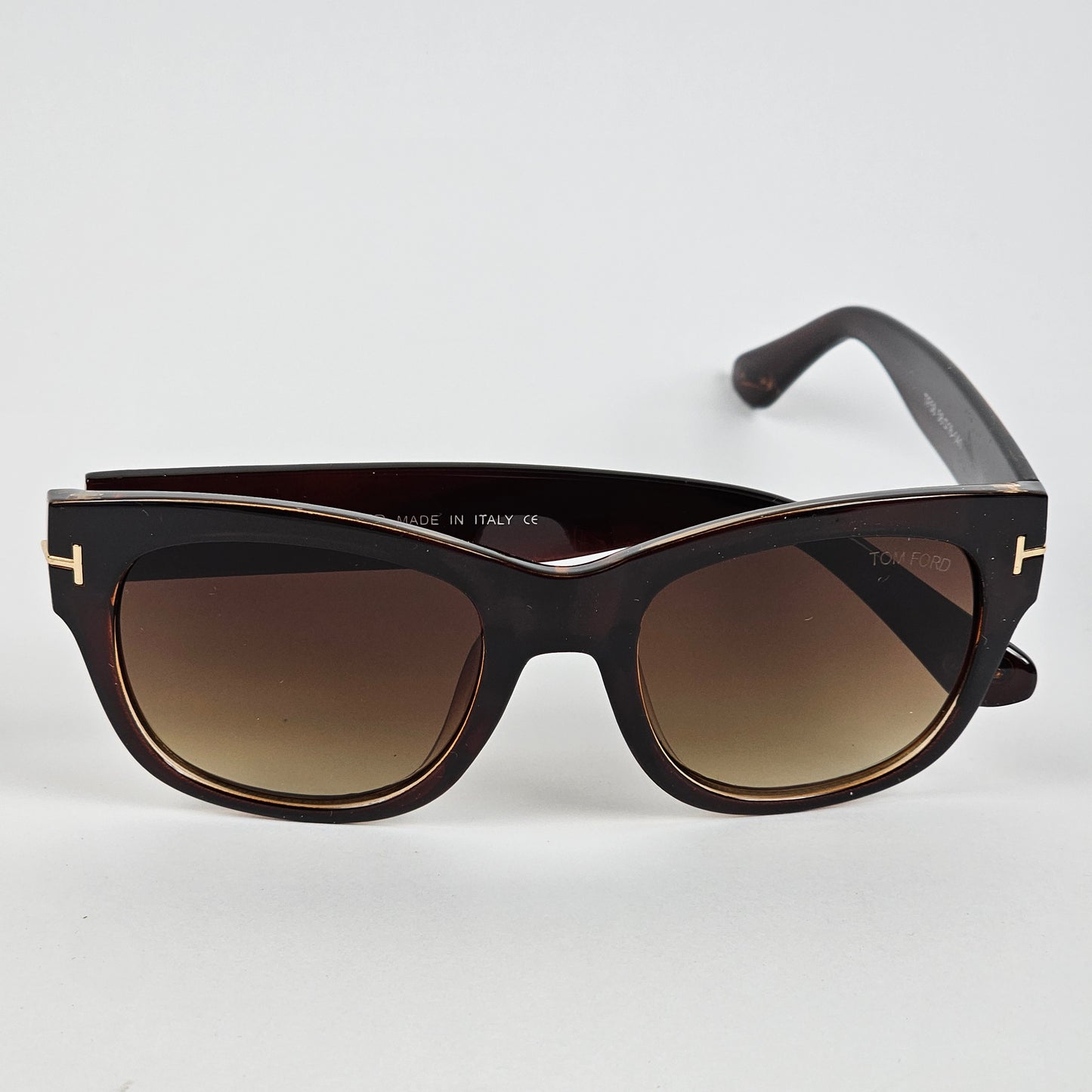 Thick Wayfarer - Tom Ford - TF58 -  Brown