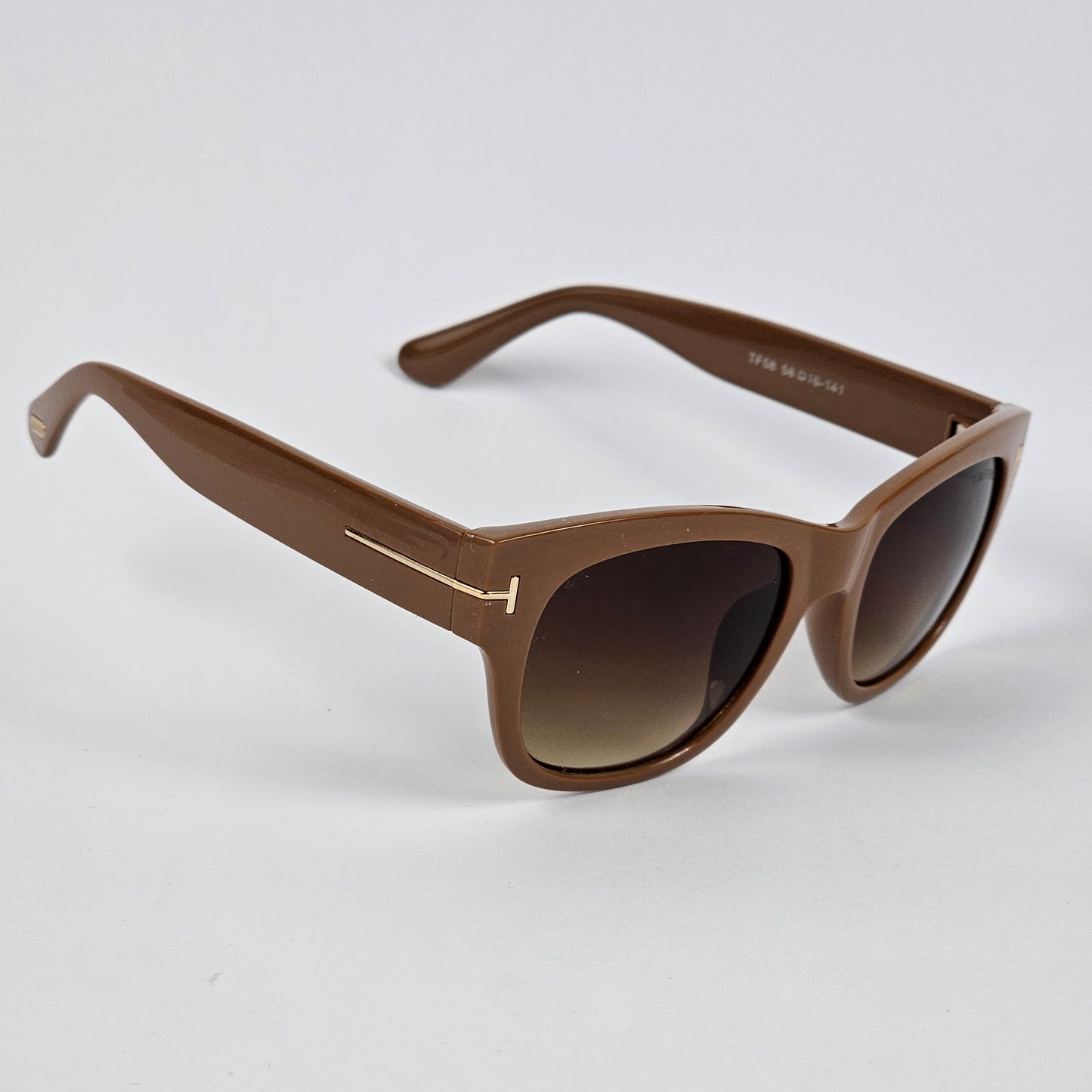 Thick Wayfarer - Tom Ford - TF58 - Light Brown