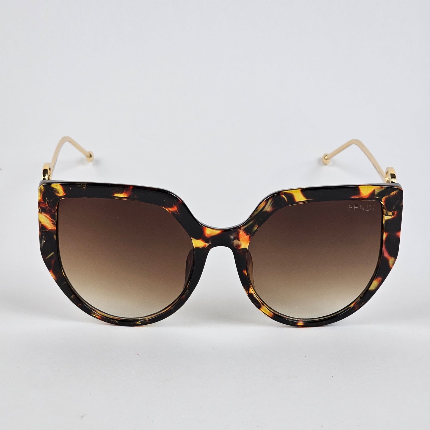 Metal Legs - Fendi - 0408 - Tortoise/Gold