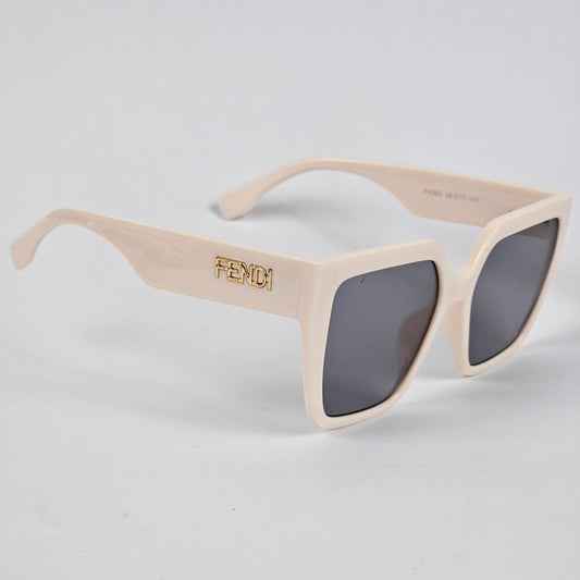 Squared - Fendi - F4363 - White/Black