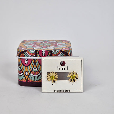 Flower Studs - 170-006