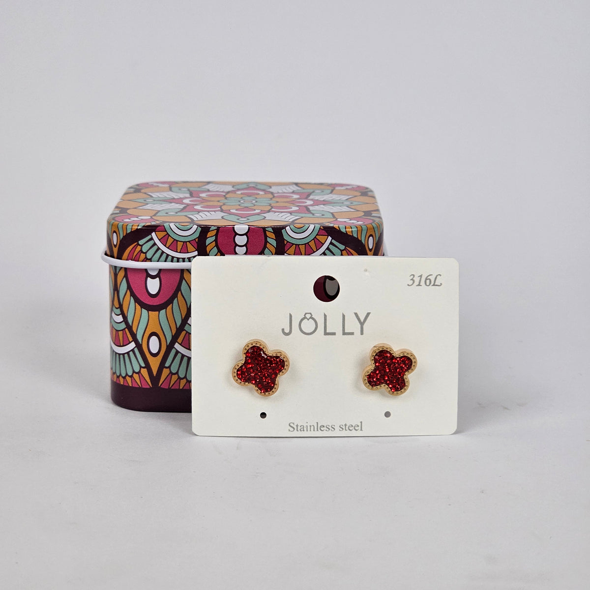 4 Leafe Clove Studs - 170-005