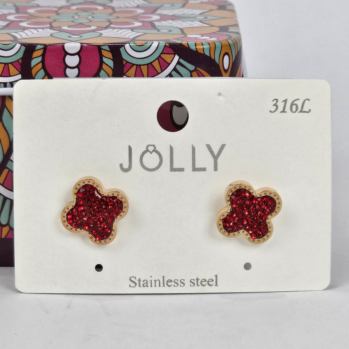 4 Leafe Clove Studs - 170-005