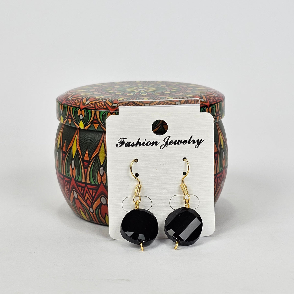 Round Earrings - 150-013