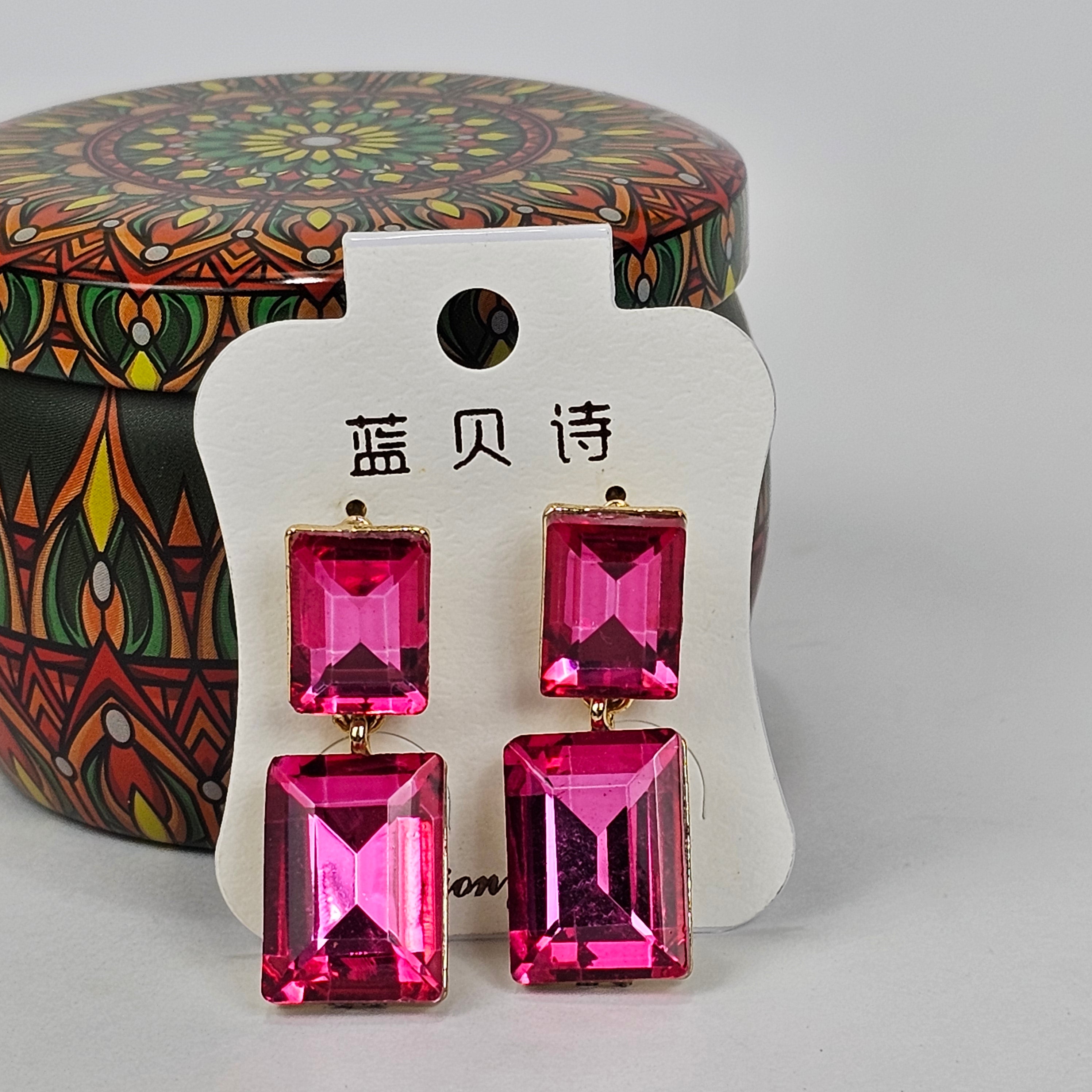 Crystal Earrings - 150-004