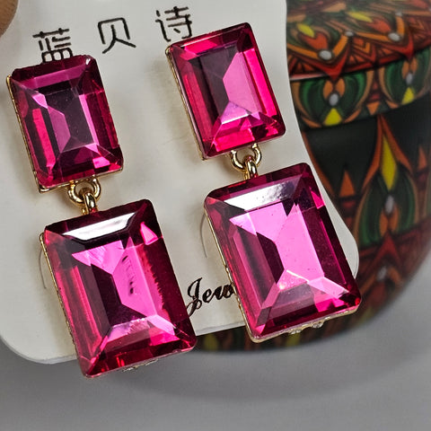 Crystal Earrings - 150-004