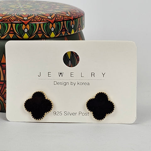 4 Leaf Clove Studs - 150-001