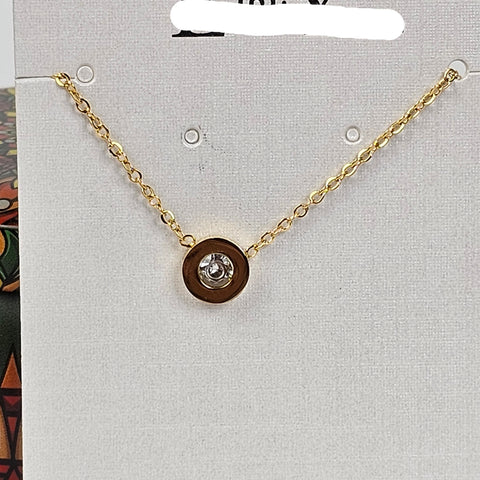 Round Gem (Small) Necklace - 180-001