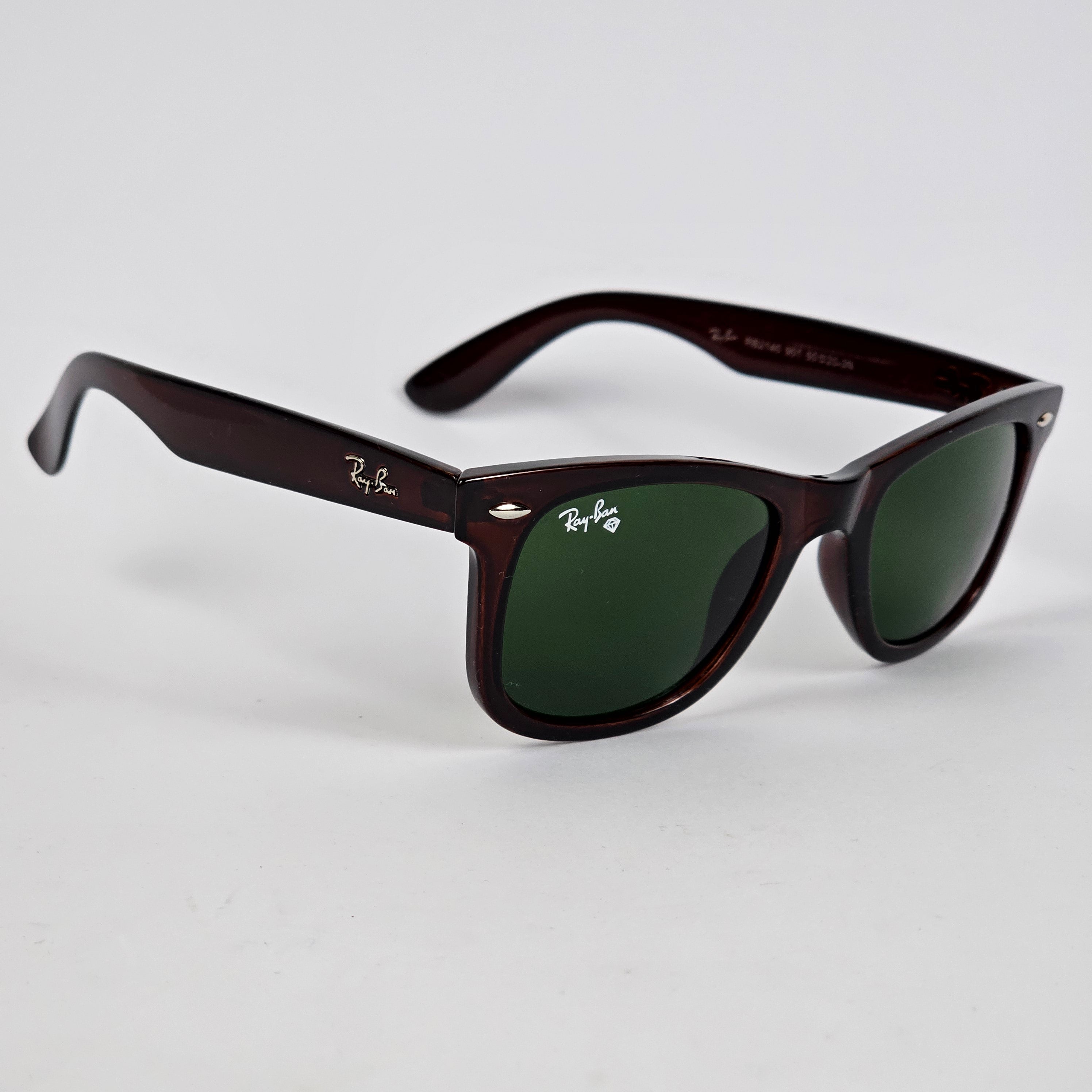 Classic Wayfarer - RB - 2140 - Brown/Green - Gloss