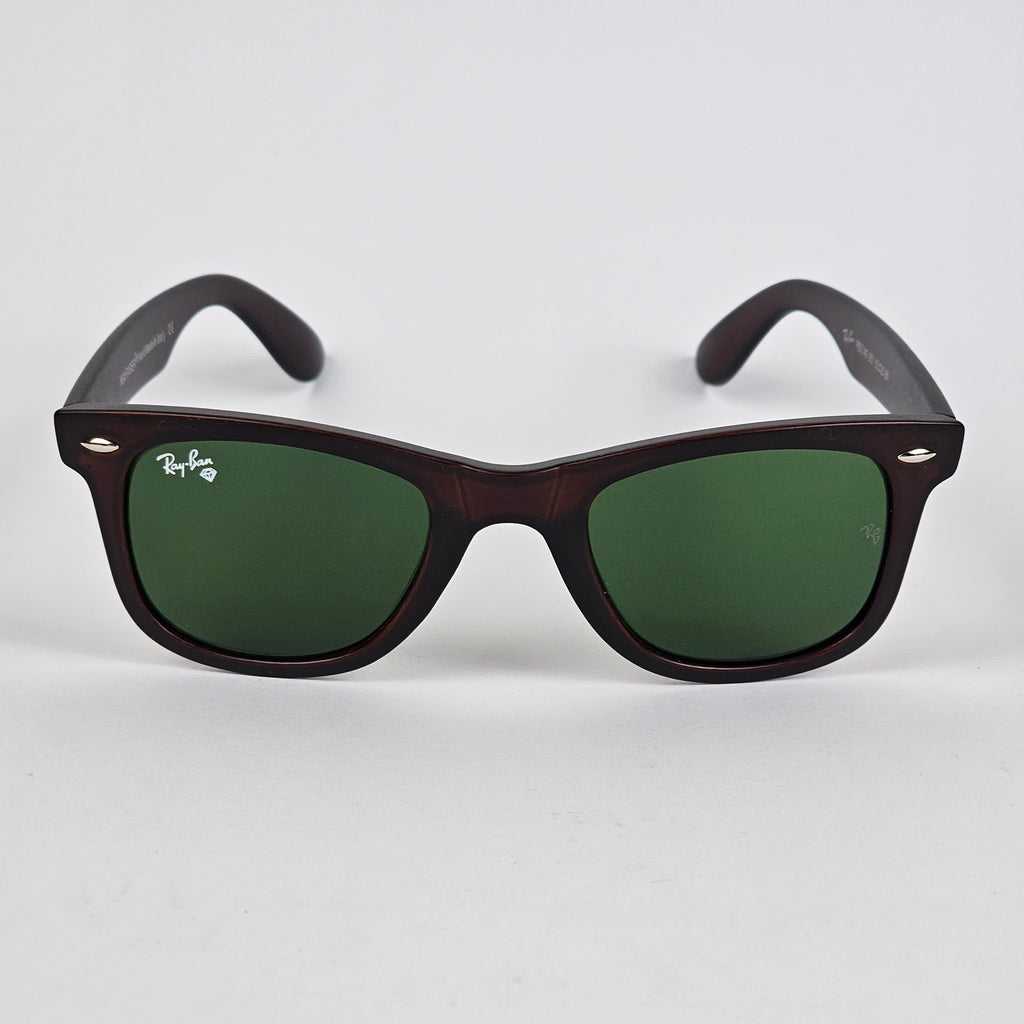 Classic Wayfarer - RB - 2140 - Brown/Green - Gloss