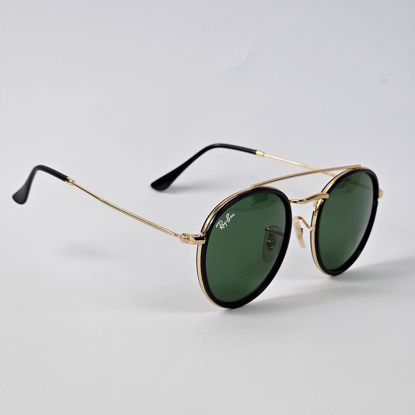 Double Bridge - RB - 3647- Gold/Green - Unisex