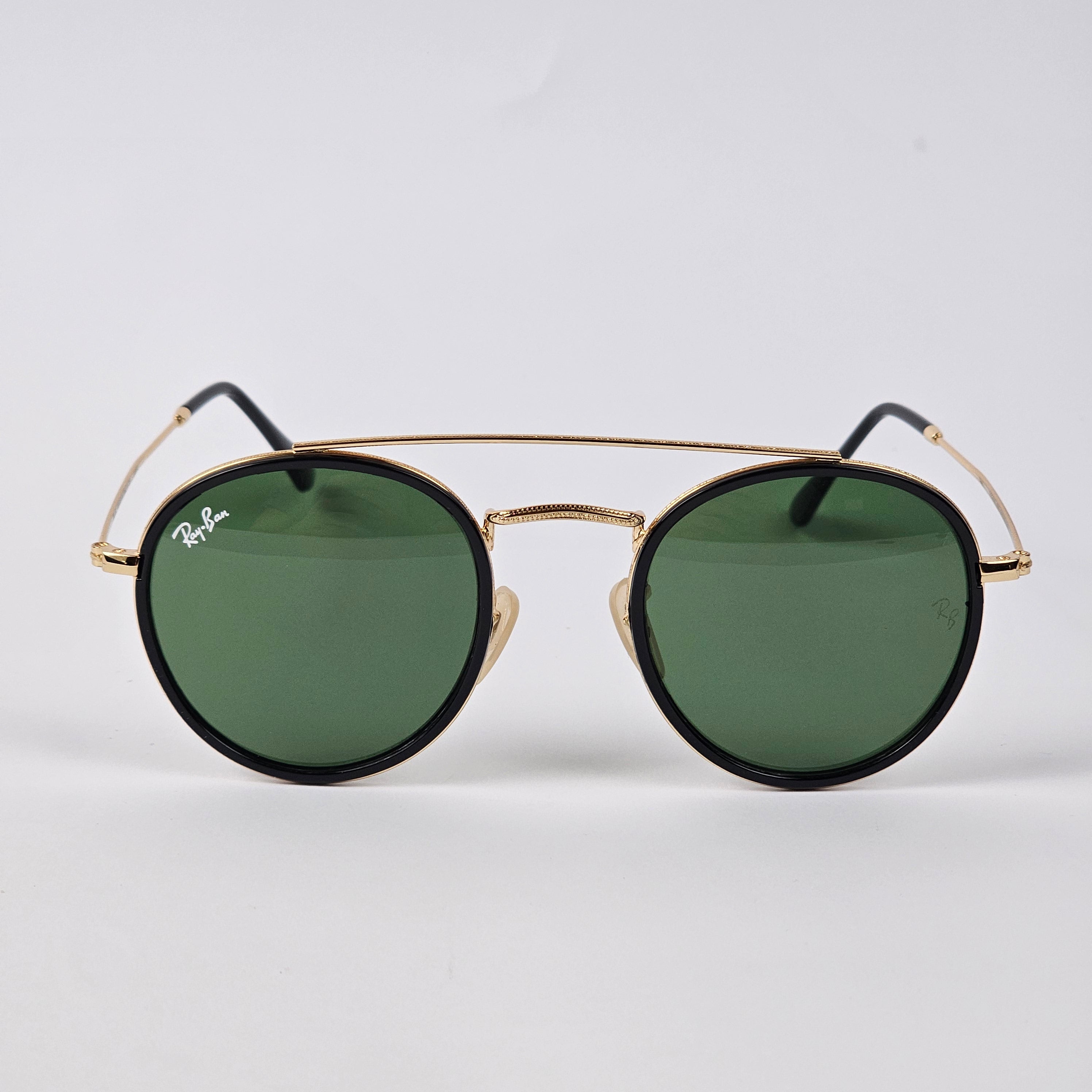 Double Bridge - RB - 3647- Gold/Green - Unisex